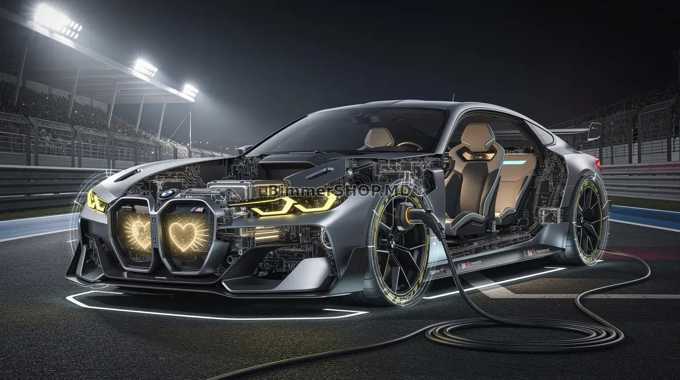 BMW представила концепт электрического M3 нового поколения