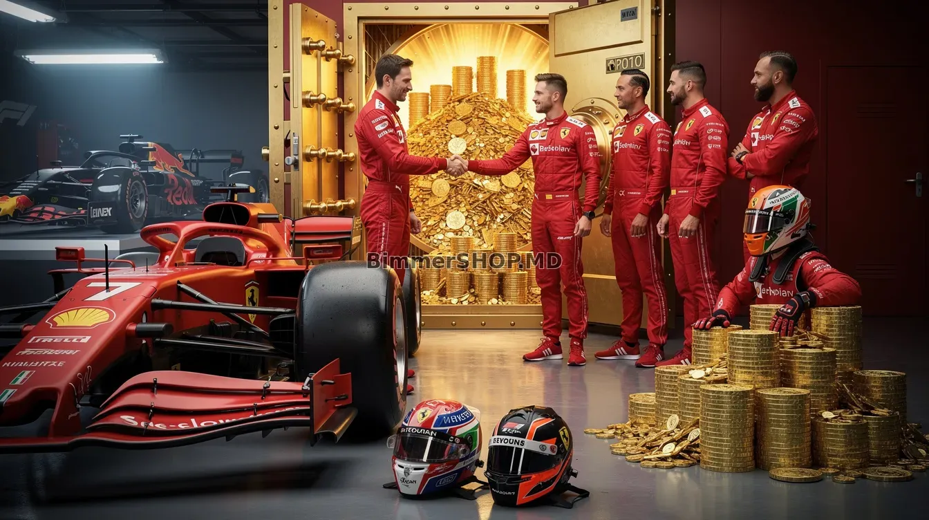 Ferrari установила рекорд F1 по зарплатам пилотов