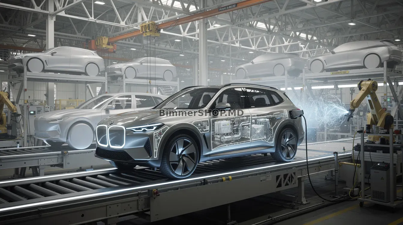 BMW начнет производство электрического iX5 в США в конце 2026 года