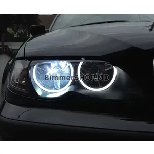 Ангельские глазки BMW E46 рестайл (2002–2005) для фар без линз