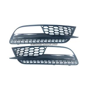 Решетки противотуманных фар RS-Style (2011-2015, 2 шт, Черный) Audi A5 2007-2015 гг.