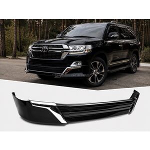 Передняя накладка 2016↗ (Executive 2021) Белый Toyota Land Cruiser 200 2007-2021 гг.