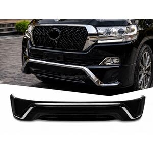 Передняя накладка 2016↗ (Executive 2016) Черный Toyota Land Cruiser 200 2007-2021 гг.
