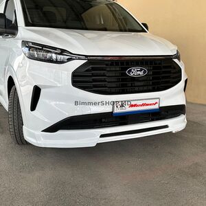 Накладка на передний бампер (под покраску) Ford Custom 2023- гг.