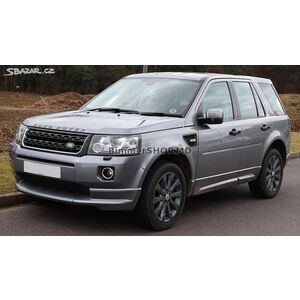 Накладка на передний бампер (ABS-пластик, грунт под покраску) Land Rover Freelander II 2006–2014 гг.