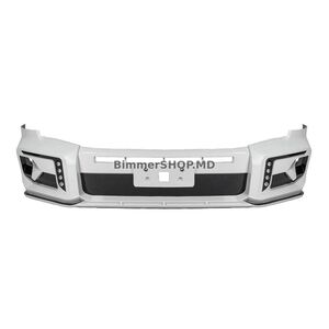 Накладка на передний бампер WALD (для Premium) Toyota Land Cruiser 300 2021- гг.