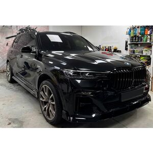 Накладка на передний бампер Paradigm Black Knight V2 (2018-2022, M-Sport) BMW X7 G07 2019- гг.