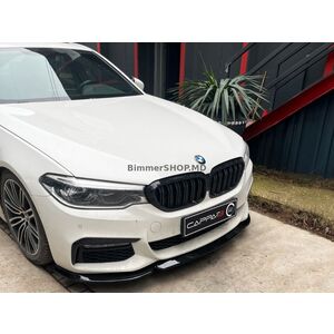 Передний Лип EuroCap для M-Sport 2017-2020, Черный Глянец BMW 5 серия G30/G31 2017-2023 гг.