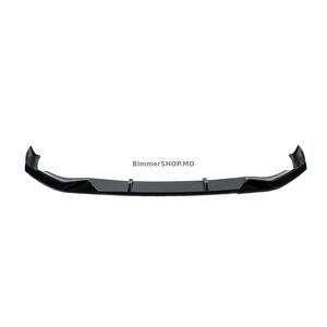 Передний спойлер DPT Lip V1 (для M-Performance 2020-2024, черный глянец) BMW 5 серия G30/G31 2017-2023 гг.
