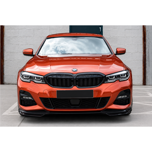 Накладка на передний бампер Lip MP-Style (для M-Sport 2018-2022, ABS) BMW 3 серия G20/G21 2018- гг.