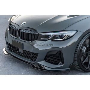 Боковые решётки бампера (для M-Sport 2018-2022, ABS) BMW 3 серия G20/G21 2018- гг.