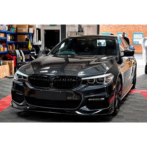 Накладка на передний бампер Lip AC-Style (для M-Sport 2017-2020, ABS) BMW 5 серия G30/G31 2017-2023 гг.