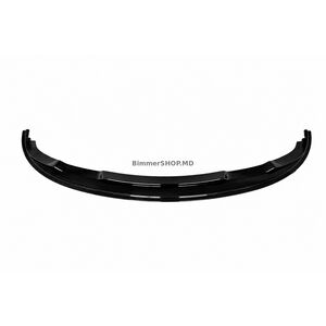 Передний лип-спойлер MP-Style (для E90 M-Sport 2008-2011, черный глянец) BMW 3 серия E90/E91 2005-2011 гг.