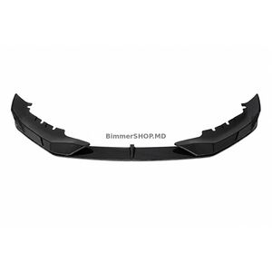Накладка lip на передний бампер AC-Style (для M-Sport 2020-2023, ABS) BMW 5 серия G30/G31 2017-2023 гг.
