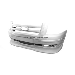 Накладка на передний бампер (2006-2014, с решеткой) Ford Transit 2000–2014 гг.