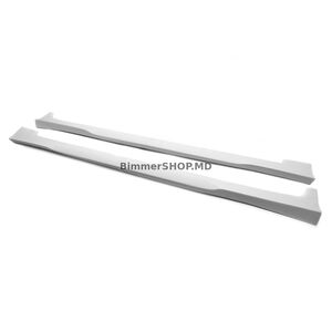 Боковые пороги Sport (грунтованные под покраску) Hyundai Accent 2006-2010 гг.