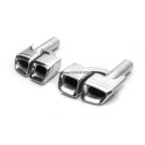 Насадки на выхлоп AMG S63 Mercedes S-сlass W221 2005-2013 гг.