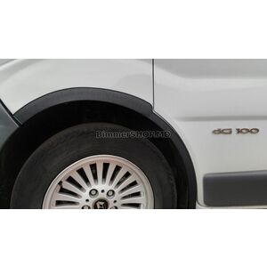 Расширители колесных арок (4 шт, черные) 2001-2007, черный пластик Opel Vivaro 2001–2015 гг.