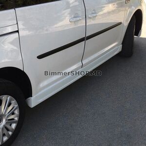 Накладки на пороги Meliset (грунтованные под покраску) Volkswagen Caddy 2015-2020 гг.