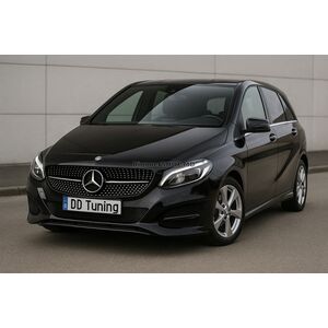 Передняя решетка радиатора Diamond Black (2015-2018) Mercedes B-class W246 2011-2018 гг.