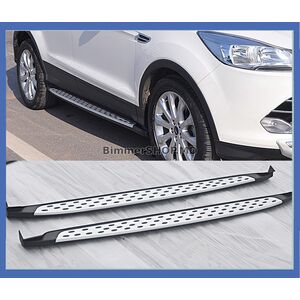Боковые Подножки OEM-V2 (2 шт., Алюминий) Ford Kuga/Escape 2013-2019 гг.