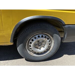 Расширители арок (4 шт, черные) Пластик Volkswagen T4 Transporter 1990-2003 гг.
