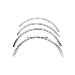 Накладки на арки (4 шт, нержавейка) Audi A4 B7 2004-2008 гг.