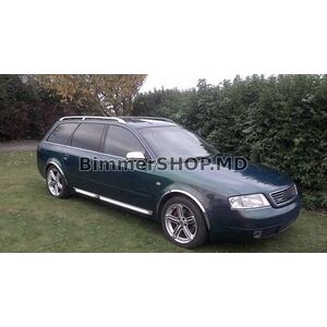 Накладки на арки из нержавейки (4 шт) Audi A6 C5 2001-2004 гг.