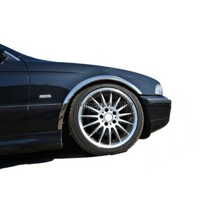 Накладки на арки (4 шт, нержавейка) BMW 5 серия E39 1996-2003 гг.
