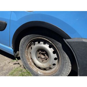 Расширители арок (4 шт, черные) Peugeot Expert 2007-2016 гг.