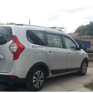 Расширители арок (4 шт, черные) Renault Lodgy 2013-2022 гг.