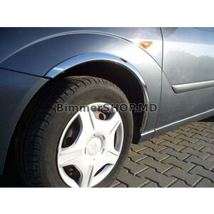 Накладки на арки (4 шт, нержавейка) Ford Focus I 1998-2005 гг.