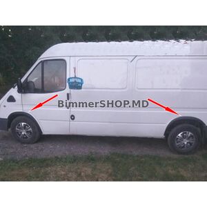 Расширители арок (4 шт, черные) Ford Transit 1991-2000 гг.