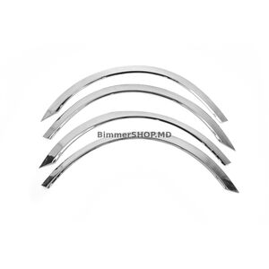 Накладки на арки (2005-2008, 4 шт, нержавейка) Mazda 5 2005-2009 гг.