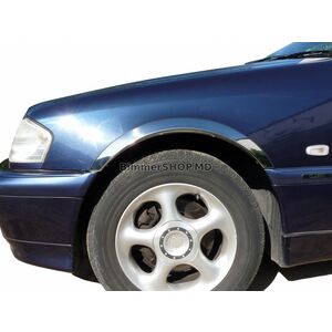 Накладки на арки (4 шт, нержавейка) Mercedes C-class W202 1993-2001 гг.