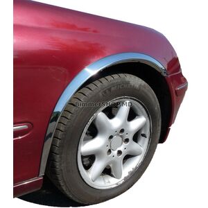 Накладки на арки (4 шт, нержавейка) Mercedes C-class W203 2000-2007 гг.