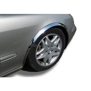 Накладки на арки (4 шт, нержавейка) Mercedes S-сlass W220 1998-2005 гг.