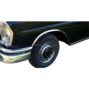 Накладки на арки из нержавейки (4 шт) Mercedes W108 1965-1972 гг.