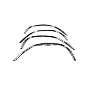 Накладки на арки (4 шт, нержавейка) Mercedes W114/115 1967-1976 гг.