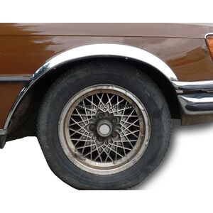 Накладки на арки из нержавейки (4 шт) Mercedes W116 1972-1980 гг.