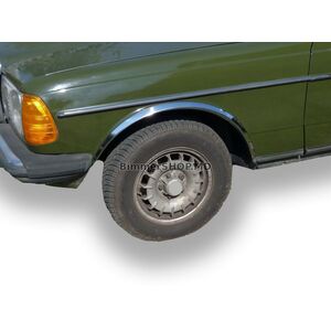 Накладки на арки (4 шт, нержавейка) Mercedes W123 1975-1986 гг.