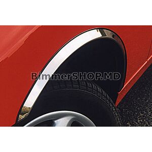 Накладки на арки из нержавейки (4 шт) Peugeot 4007 2007-2013 гг.