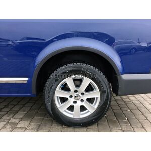 Расширители арок (6 шт, черные) Пластик ABS Volkswagen T5 Transporter 2003-2010 гг.