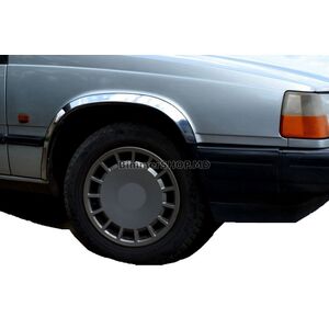 Накладки на арки из нержавейки (4 шт) Volvo 940/960 1990-1997 гг.