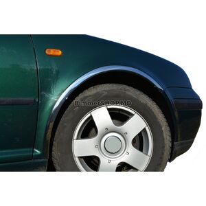 Накладки на арки (4 шт, нержавейка) Volkswagen Golf 4 1997-2006 гг.