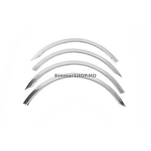 Накладки на арки (2001-2010, 4 шт, нержавейка) Volkswagen Sharan 1995-2010 гг.