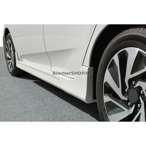 Боковые пороги (грунтованные под покраску) Honda Civic Sedan X 2016-2021 гг.