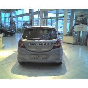 Задняя нижняя накладка (грунт под покраску) Opel Corsa D 2007-2014 гг.