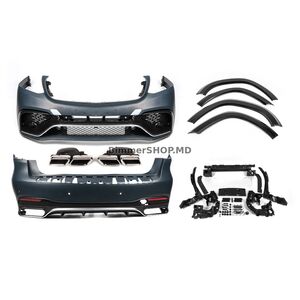 Полный обвес с бамперами AMG V1 (GLS63) Mercedes GL/GLS сlass X166 2012-2019 гг.
