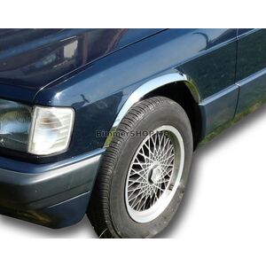 Накладки на арки 1988-1993 (4 шт, нержавейка) Mercedes W201 (190) 1982-1993 гг.